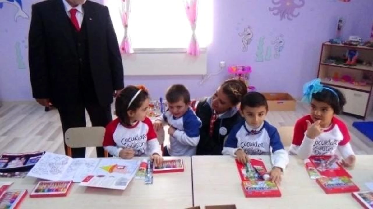 Çocuklar Gülsün Diye Derneği 25. Anaokulunu Erzincan\'da Açtı