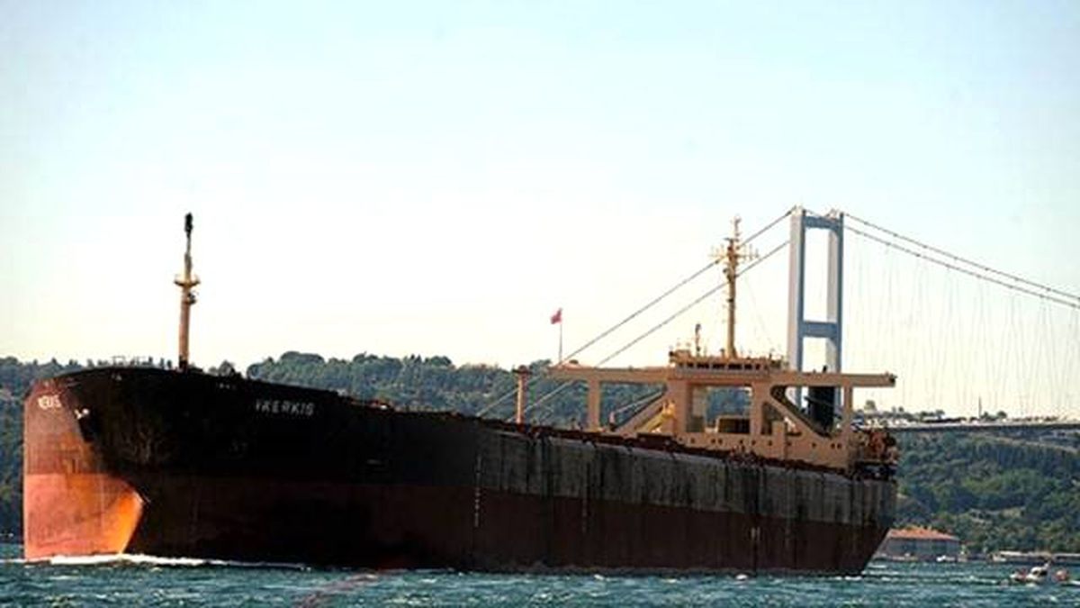Dev Gemi İstanbul Boğazı'ndan Geçiş Yaptı