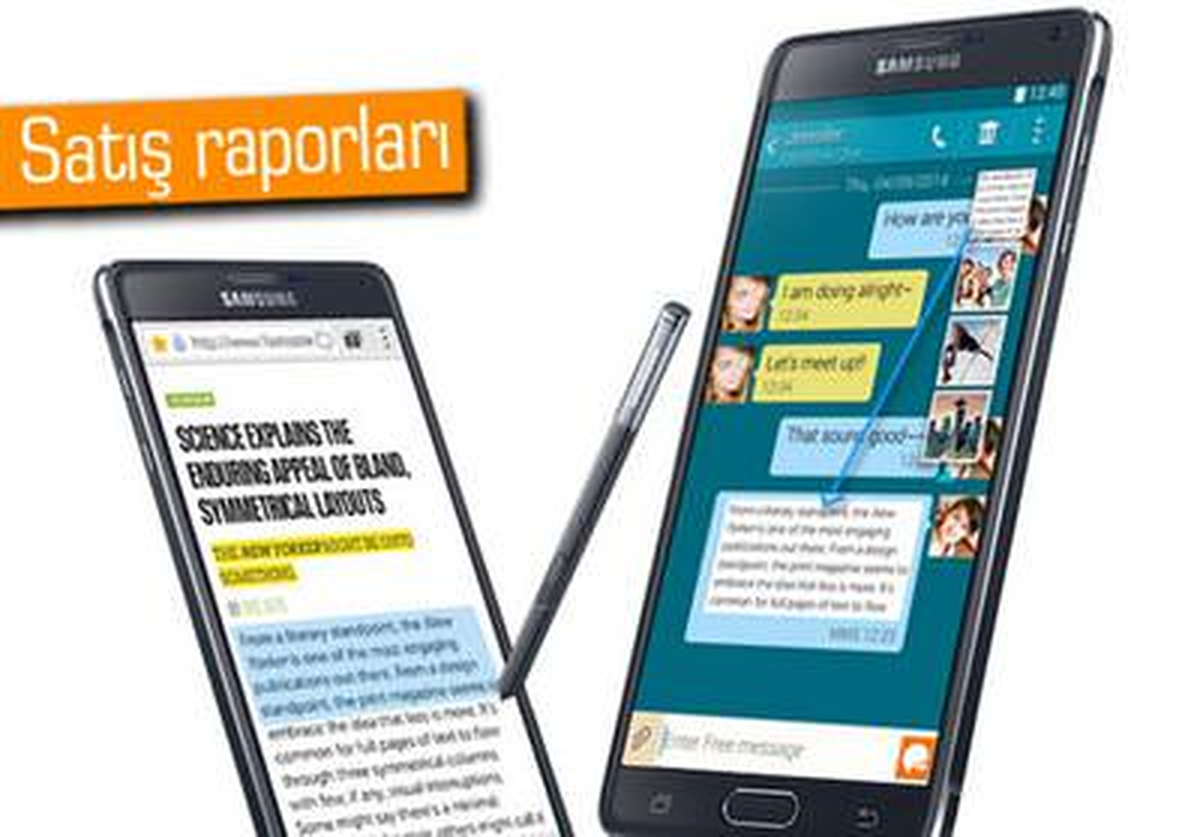 Galaxy Note 4\'ün Satışları Note 3\'ten Daha İyi
