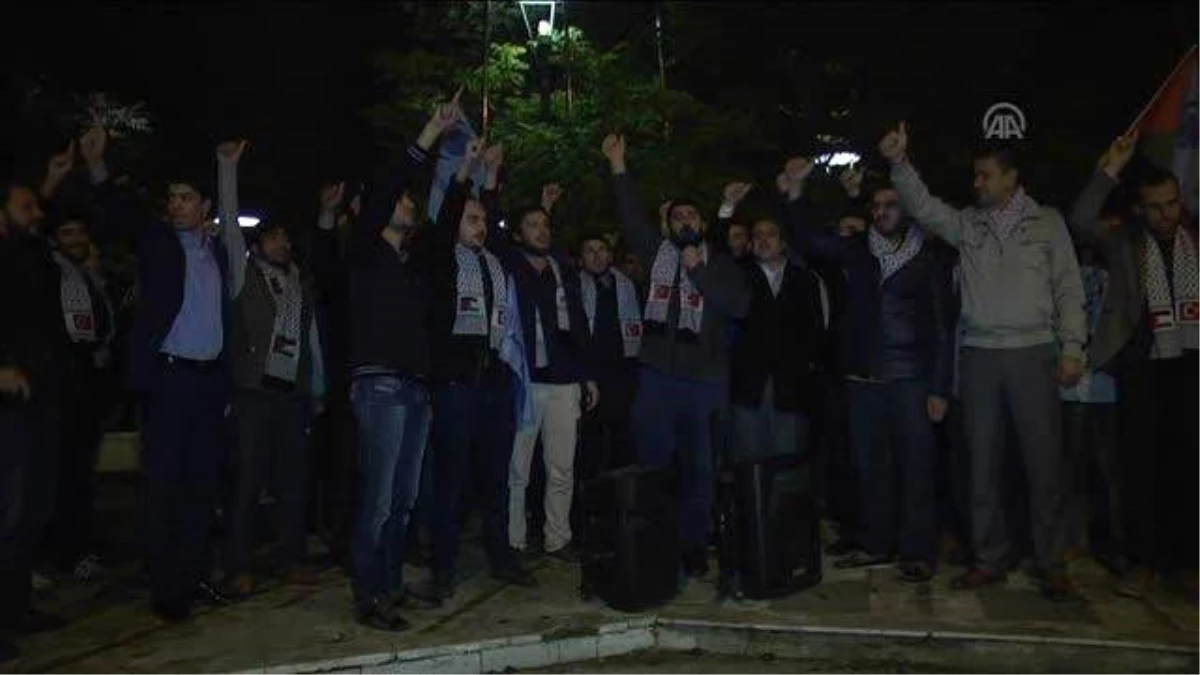 Mescid-i Aksa\'ya Yönelik Uygulamalar Ankara\'da Protesto Edildi