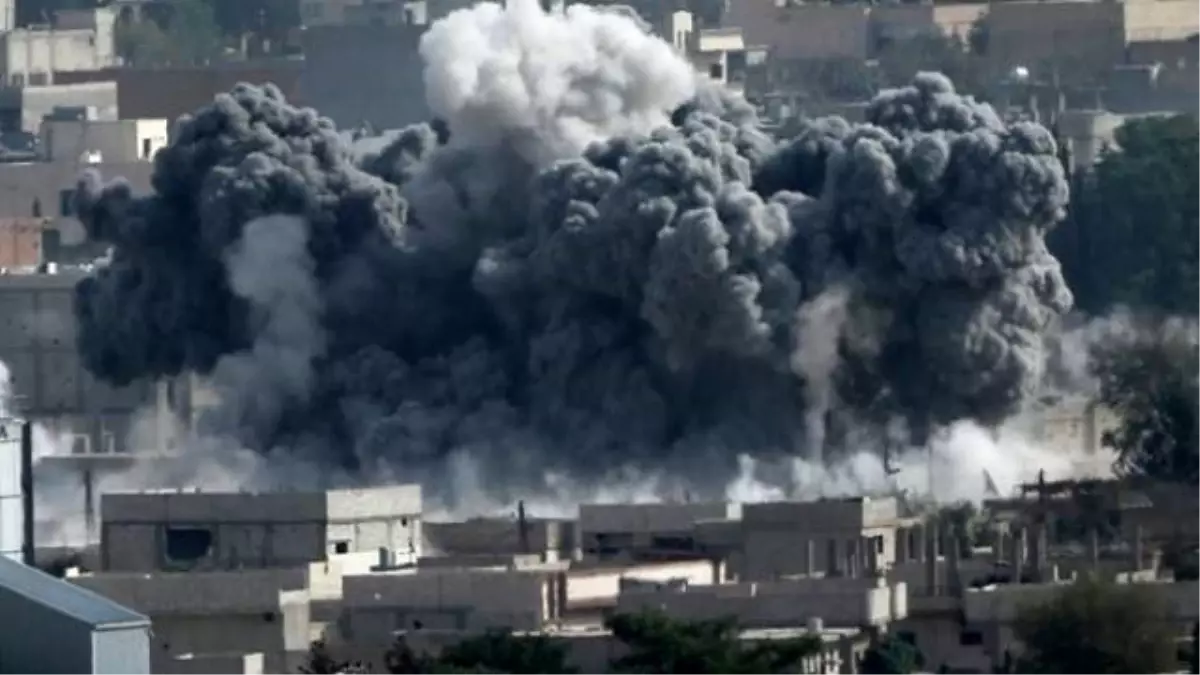 Kobani\'deki IŞİD Hedefleri Bombalandı