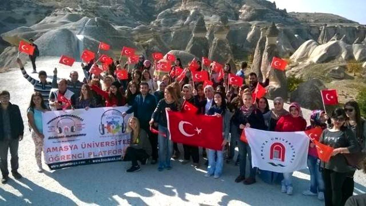 Nevşehir Gençlik Meclisi, Amasya Üniversitesi Öğrencilerini Misafir Etti