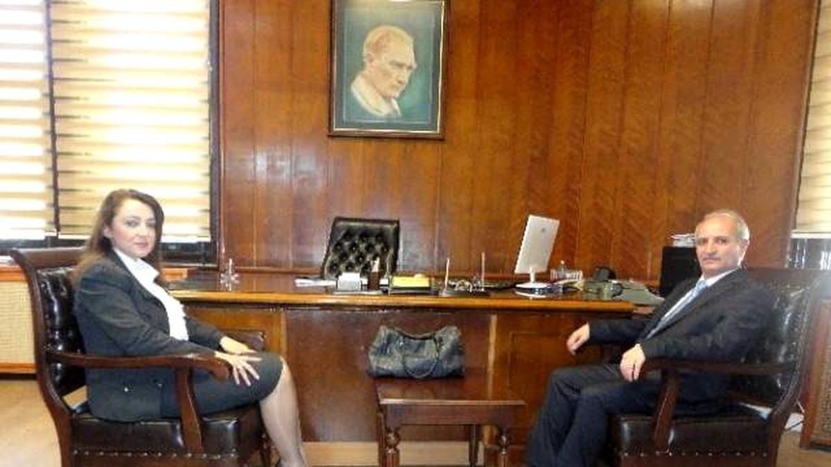 Nezaket Atasoy\'dan, Tcdd İzmir Bölge Müdürlüğü\'ne Ziyaret