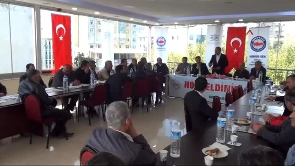 Adıyaman Büro Memur-Sen Genel Başkanı Yasalara Uyacak, Uygulayacak İnsandır