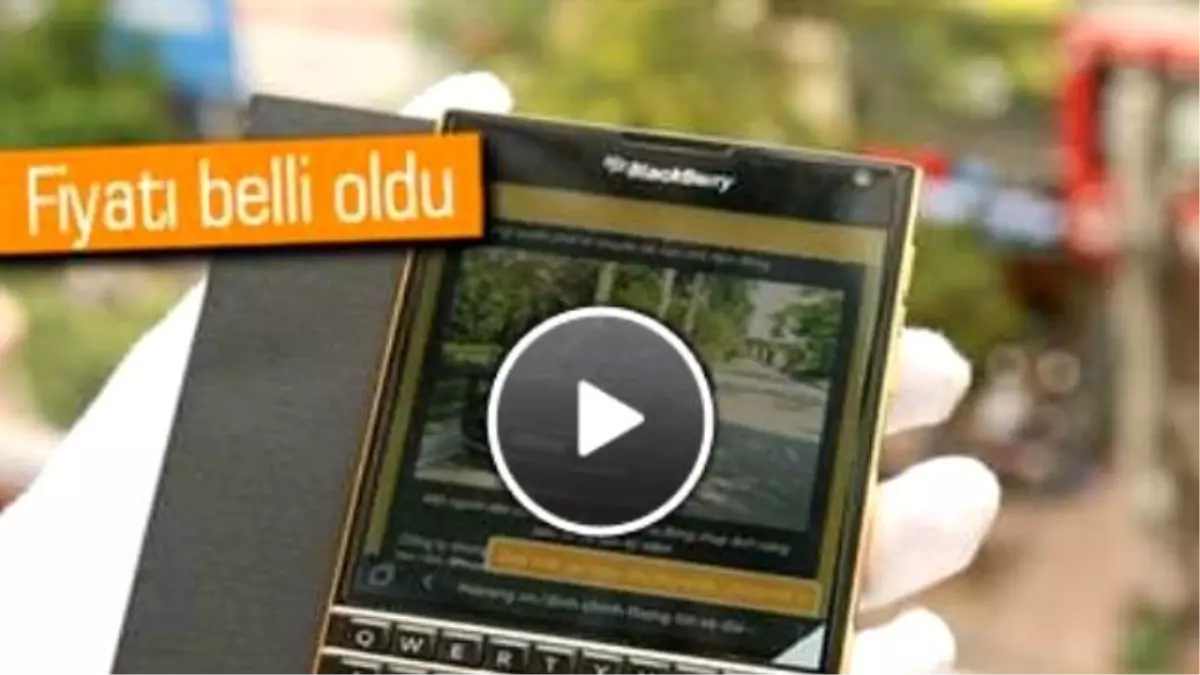 Altın Kaplamalı Blackberry Passport Doğrulandı