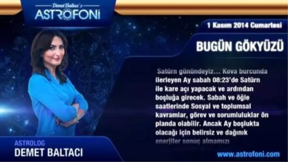 Boğa Burcu, Günlük Astroloji Yorumu, 1 Kasım 2014