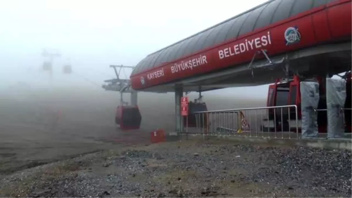 Erciyes\'te Kar Yağışı