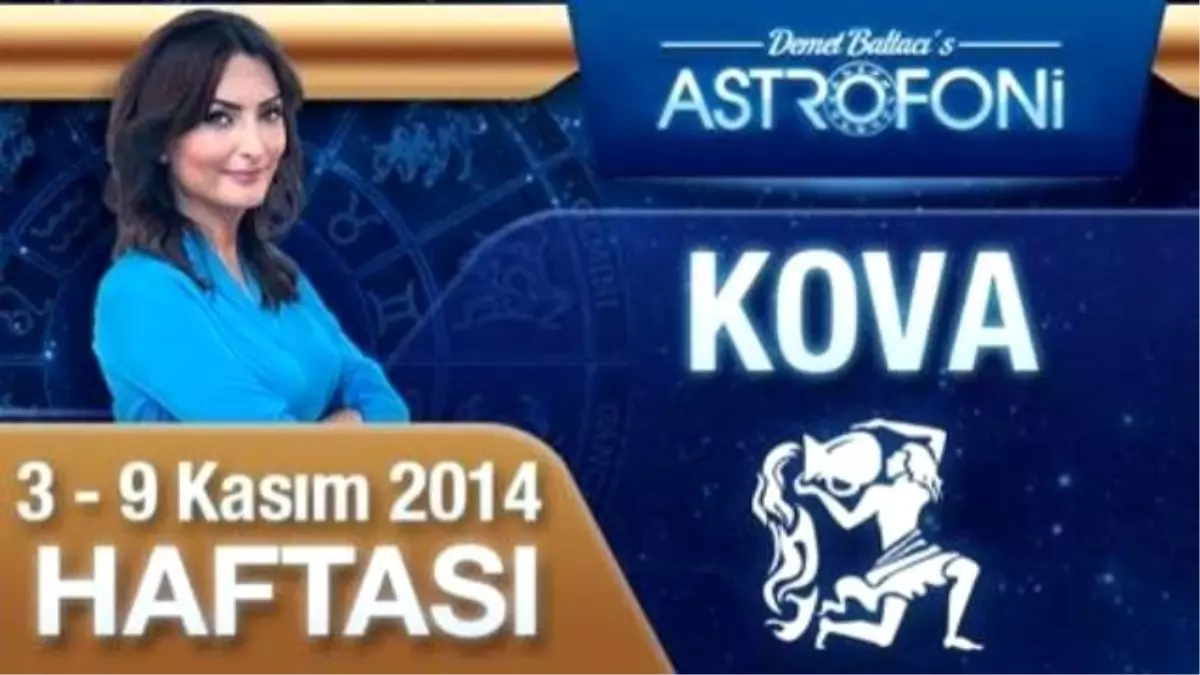 Kova Burcu, Haftalık Astroloji Yorumu, 3 - 9 Kasım 2014