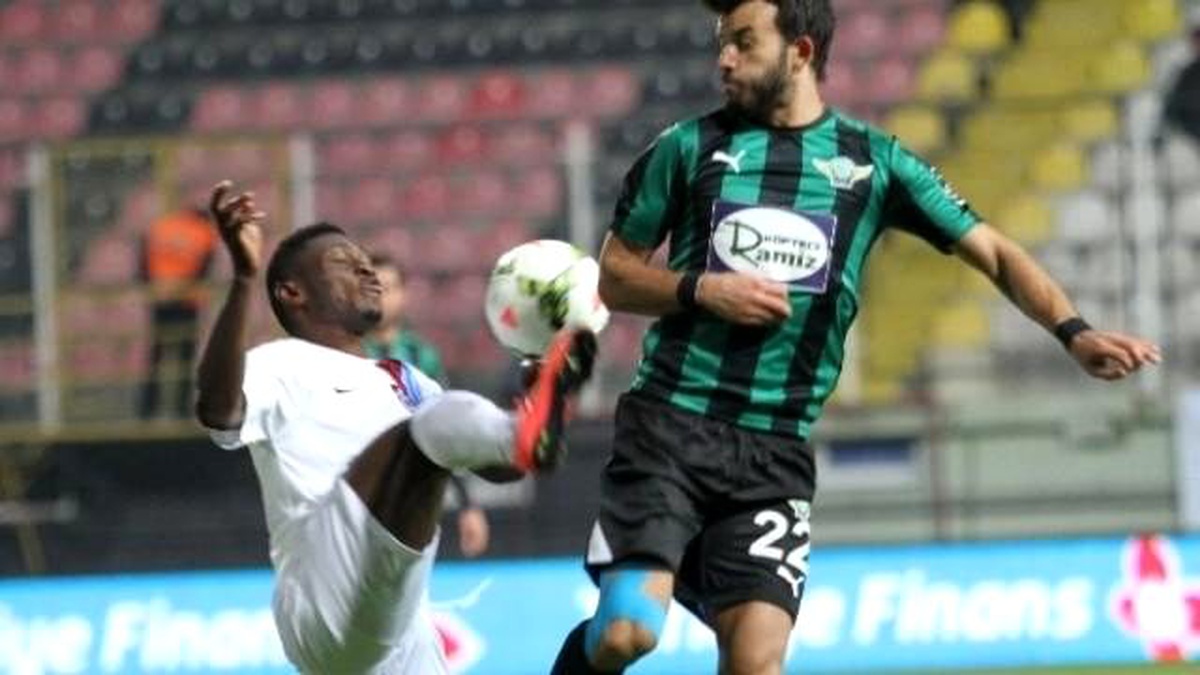 Akhisar Belediyespor, Trabzonspor ile 1-1 Berabere Kaldı