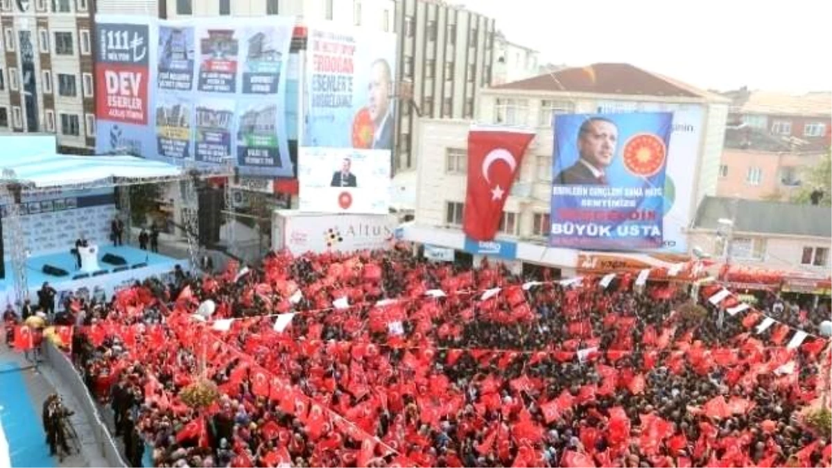 Erdoğan, Esenler\'de 111 Milyon TL\'lik Yatırımların Açılışın Yaptı