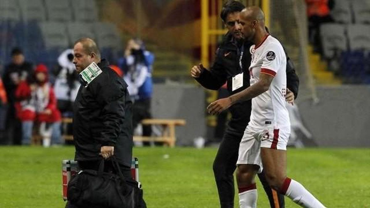 Galatasaray\'da Borussia Dortmund Maçı Öncesi Felipe Melo Sevinci