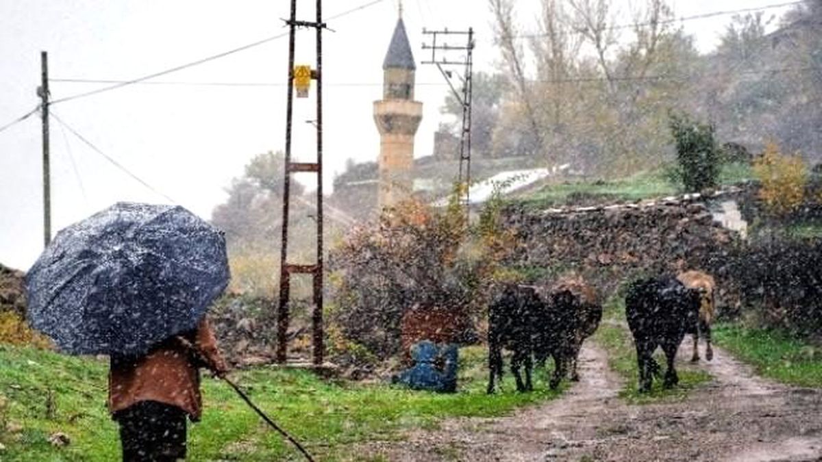 Gümüşhane Beyaza Büründü