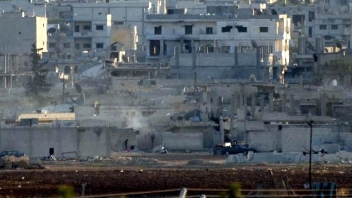 Kobani\'de Çatışmalar İlk Kez Bu Kadar Net Görüntülendi