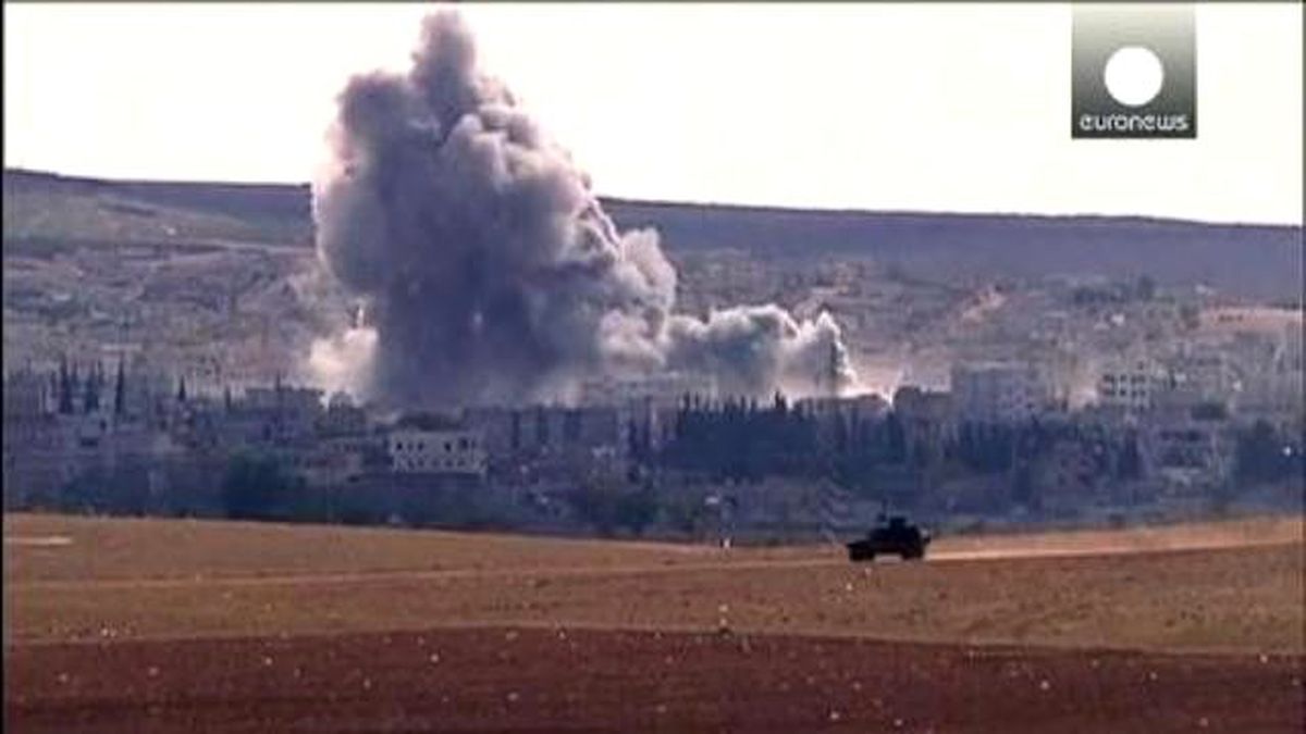 Kobani\'deki Işid Hedefleri Bombalandı