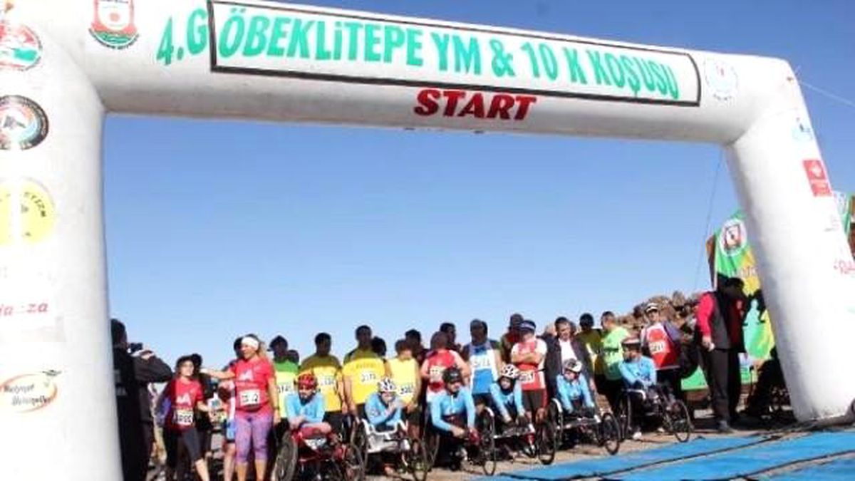 Şanlıurfa\'da 4\'üncü Göbeklitepe Yarı Maratonu Yapıldı