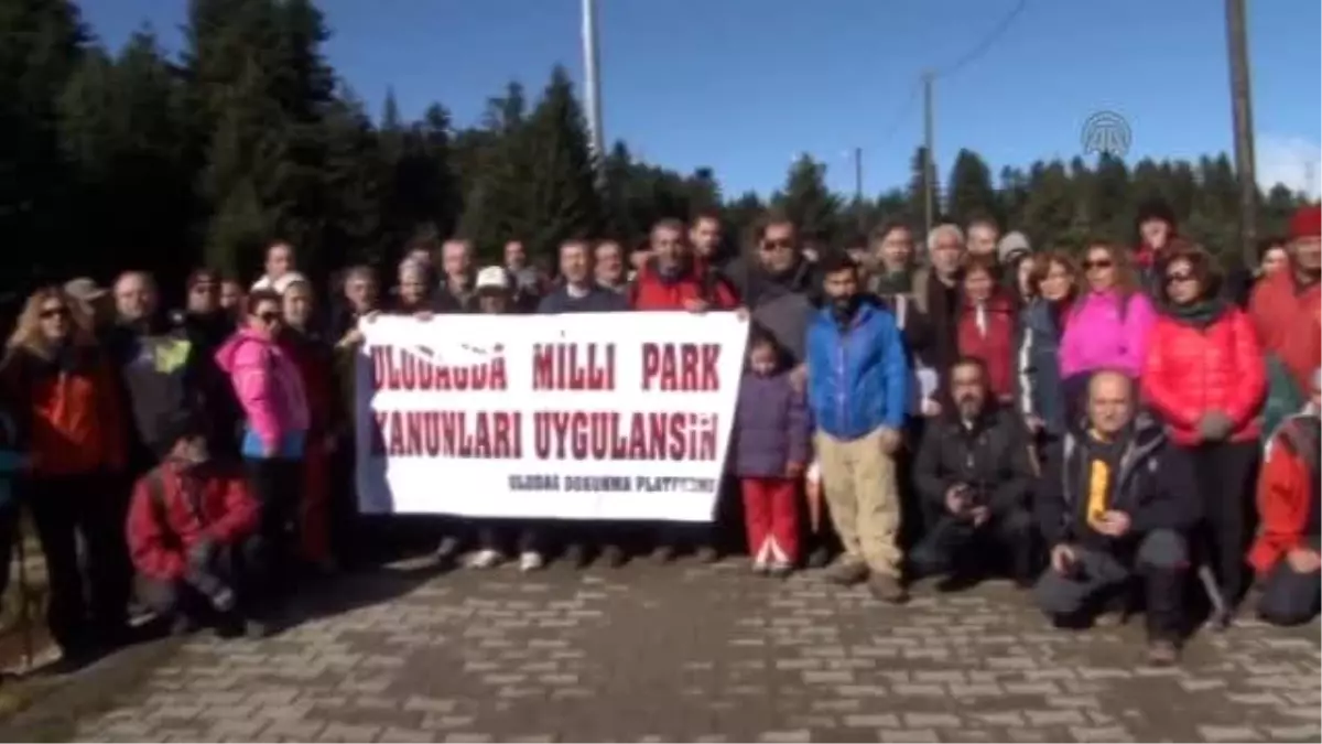 Teleferik Hattı Yapımını Protesto