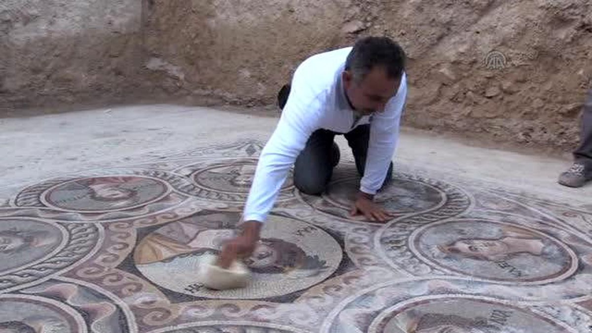 Zeugma Antik Kenti'nde 3 Yeni Mozaik Bulundu