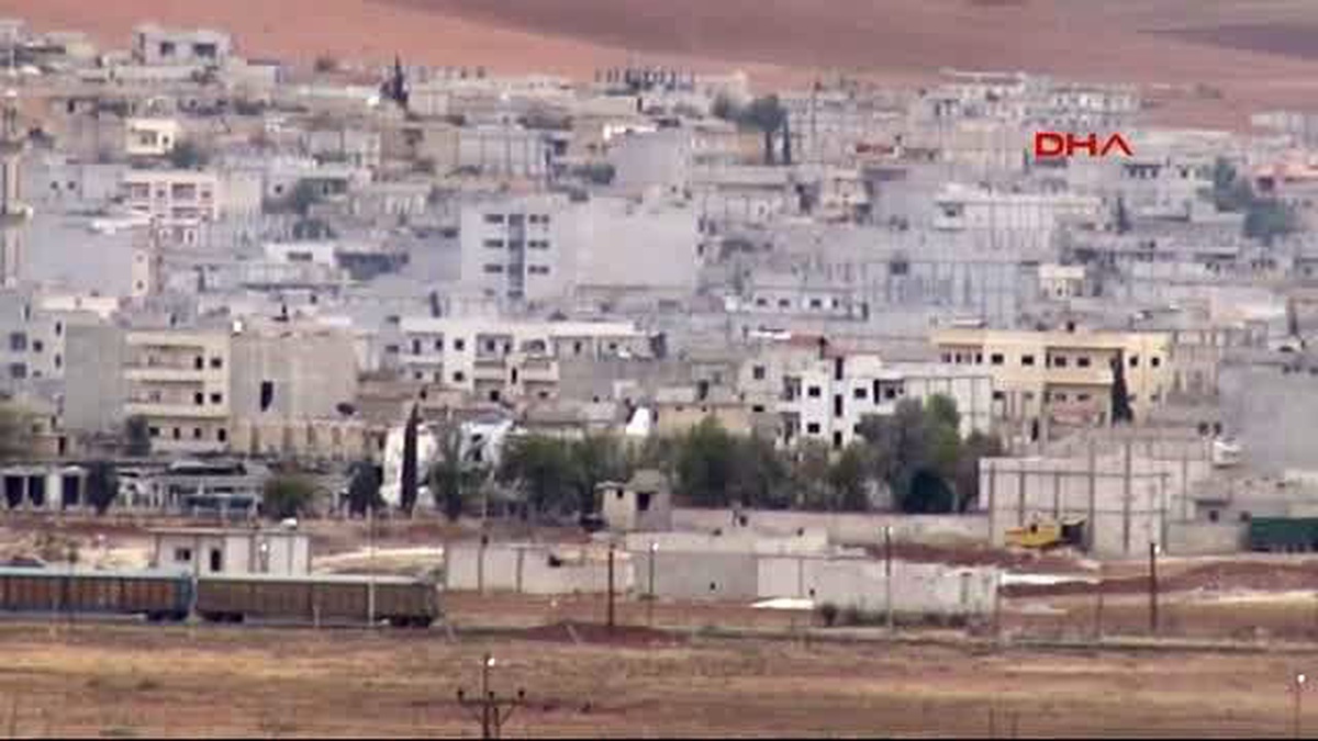 50 Gündür Süren Savaş Kobani\'yi Harabeye Çevirdi