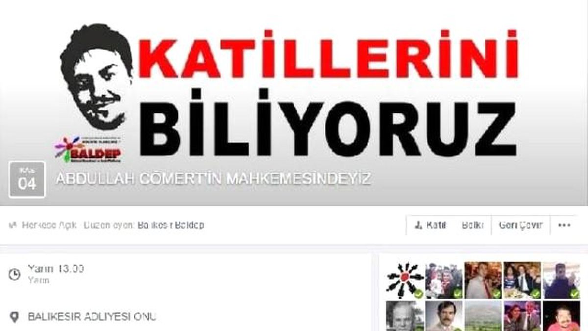 Abdullah Cömert Davası\'nda İfadeler Video Konferansla Alınacak