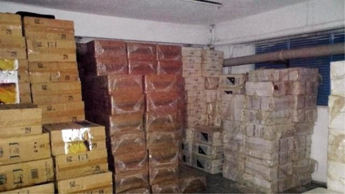 Amasya\'da 258 Bin Paket Kaçak Sigara Ele Geçirildi