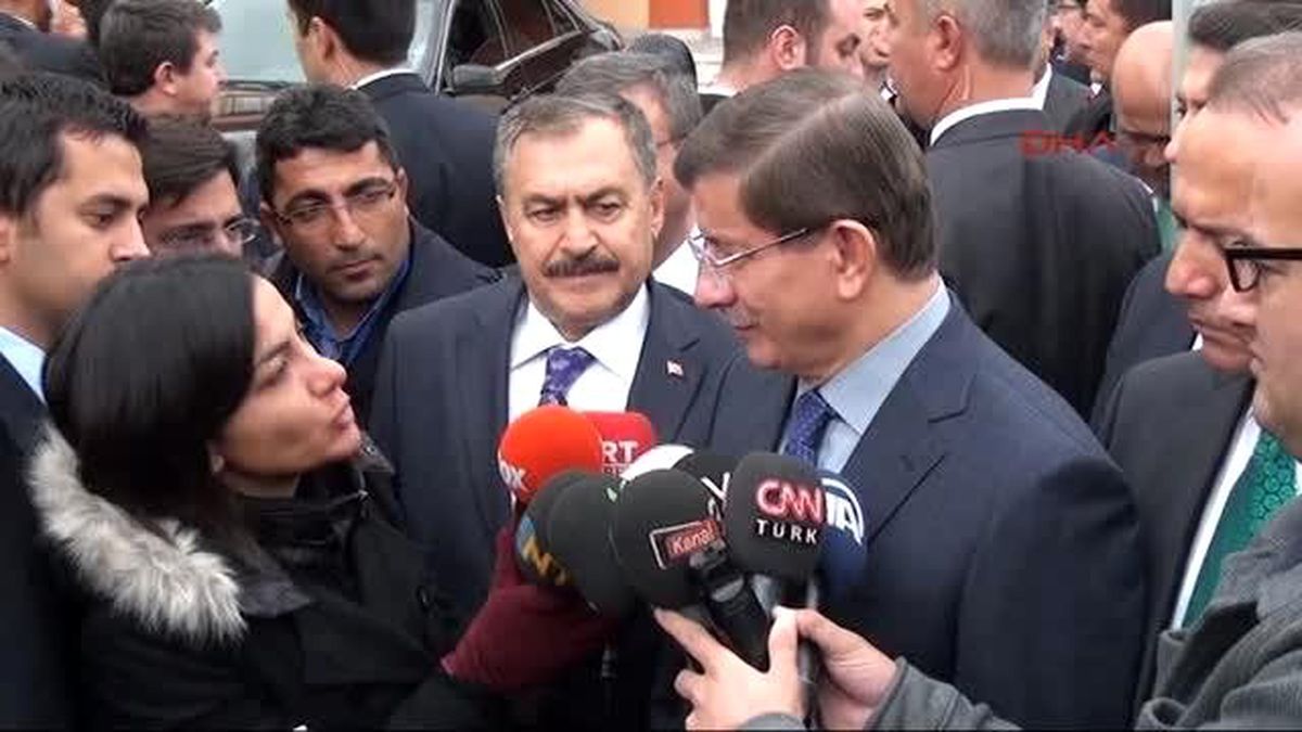 Davutoğlu: Şiddete, Teröre Tavır Alırsa Hdp ile Muhatap Oluruz