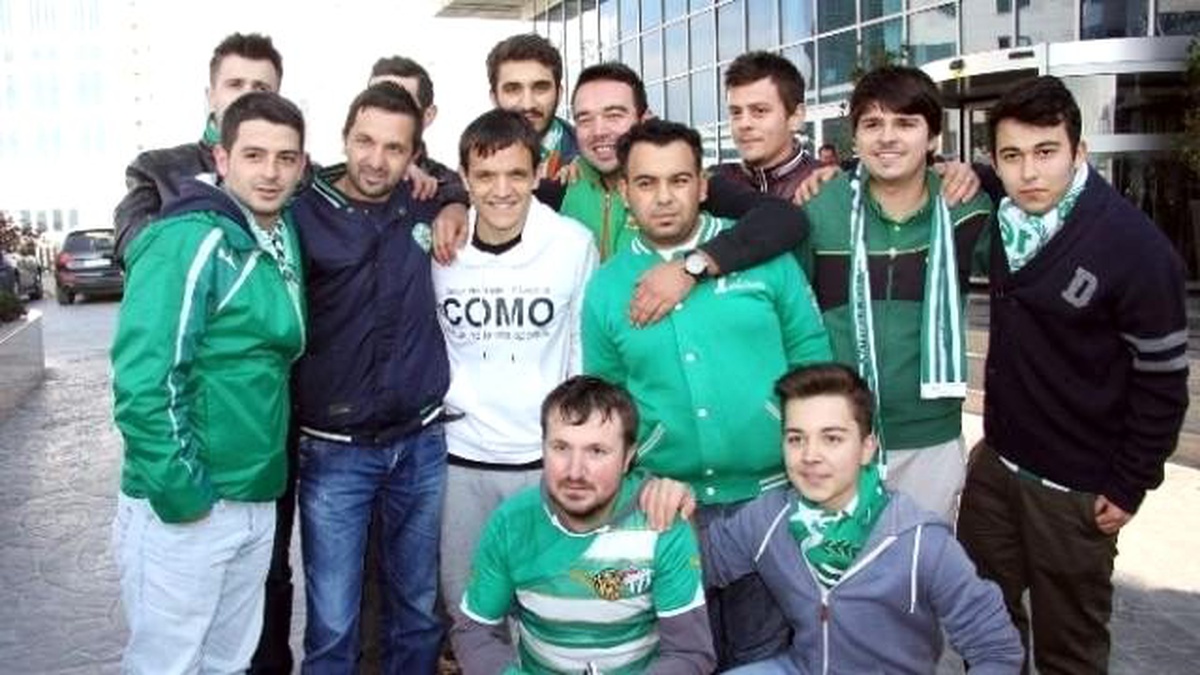 Bursaspor\'un Eski Yıldızı Batalla Bursa\'da