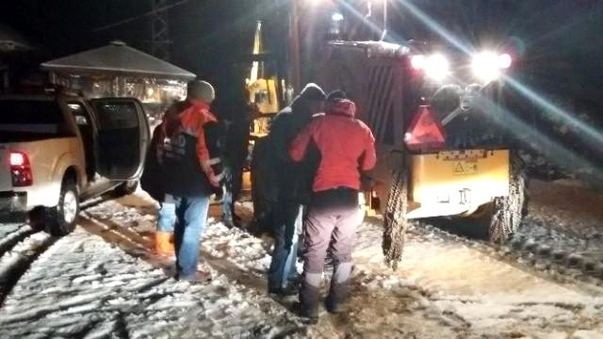 Mahsur Kalan Gençler Kurtarıldı