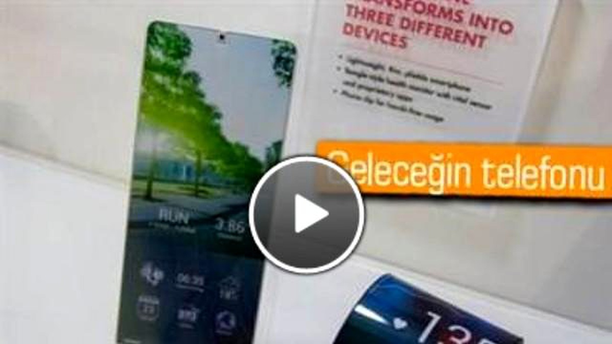 Şekil Değiştiren Akıllı Telefon Konsepti: Kyocera Proteus