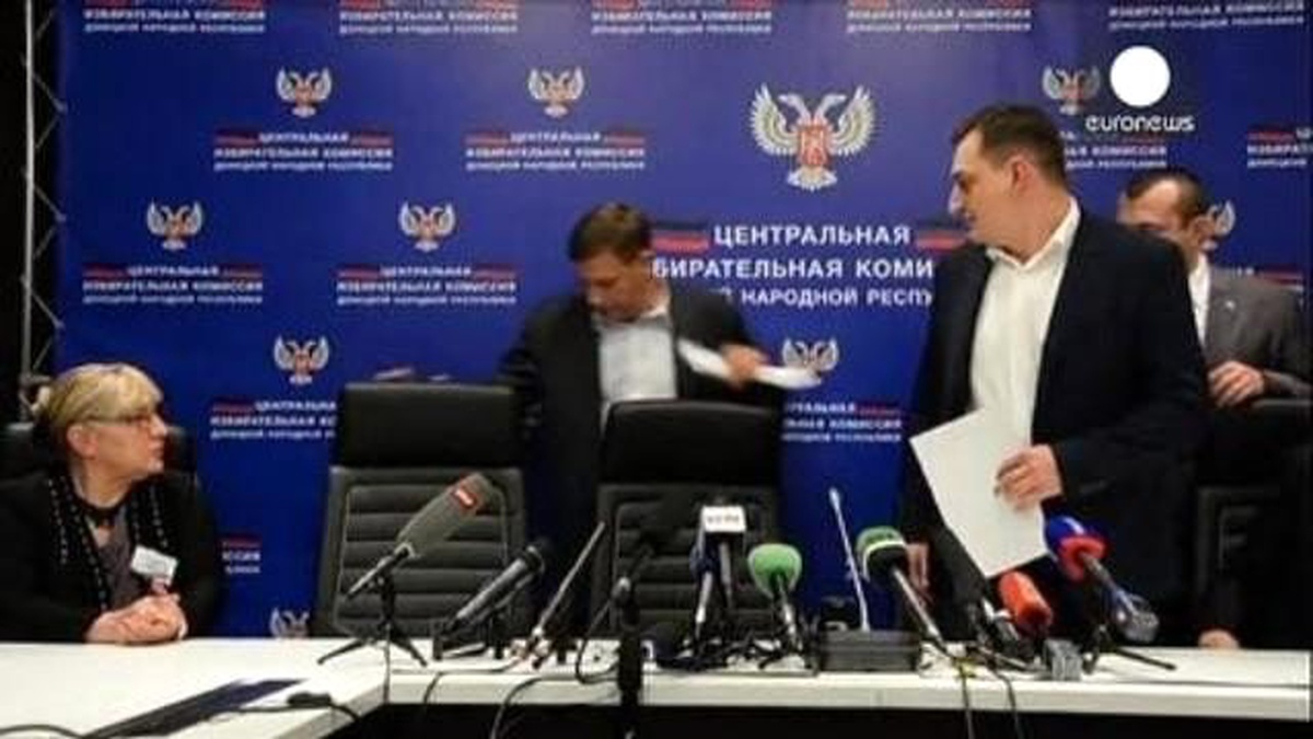 Ukrayna\'da Ayrılıkçıların Seçimlerinin Sonuçları Belli Oluyor