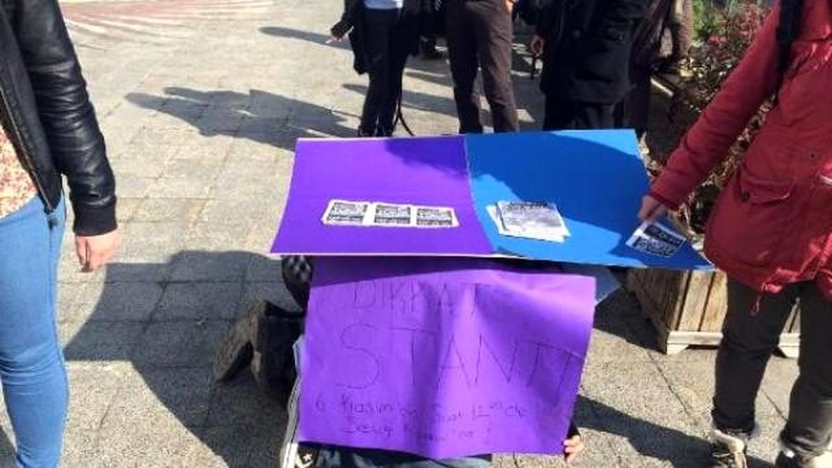 Uludağ Üniversitesi Öğrencilerinden İlginç Protesto