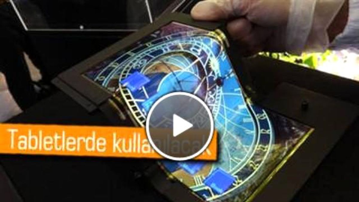 3\'e Katlanabilir Tabletler Geliyor