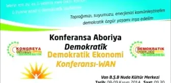 DTK,'Demokratik Ekonomi Konferansı' Düzenleyecek