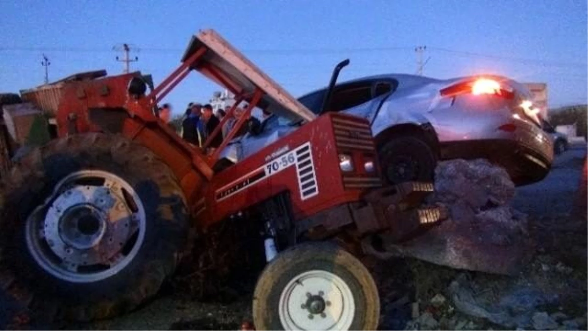 Nusaybin\'de Zincirleme Trafik Kazası: 1 Yaralı