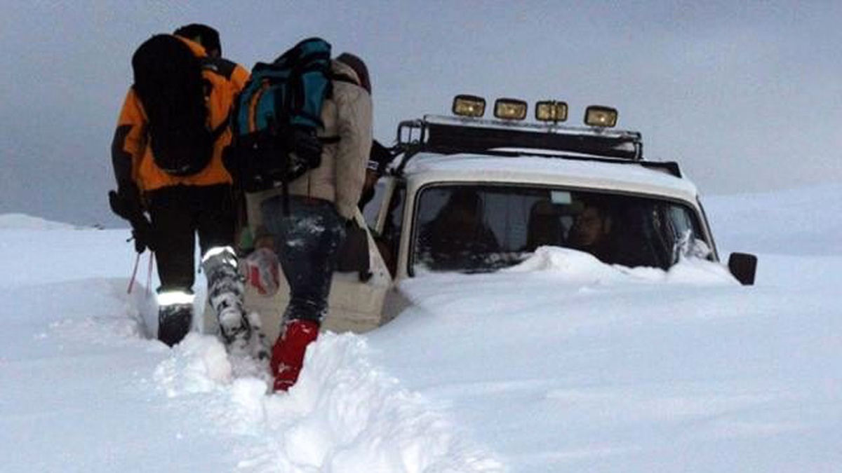 Rize?de Yaylalarda Mahsur Kalan 24 Kişinin Kurtarılması İçin Çalışma Sürüyor
