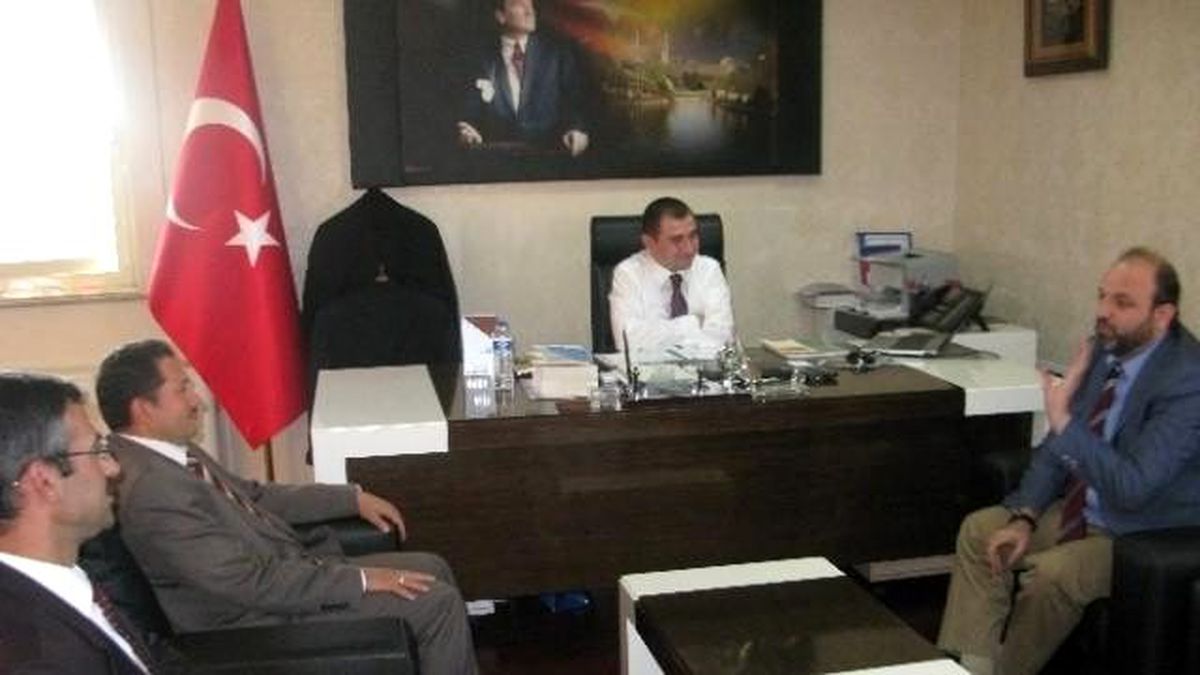 Şanlıurfa\'da Müftülerden Yeni Vali Yardımcısına Ziyaret