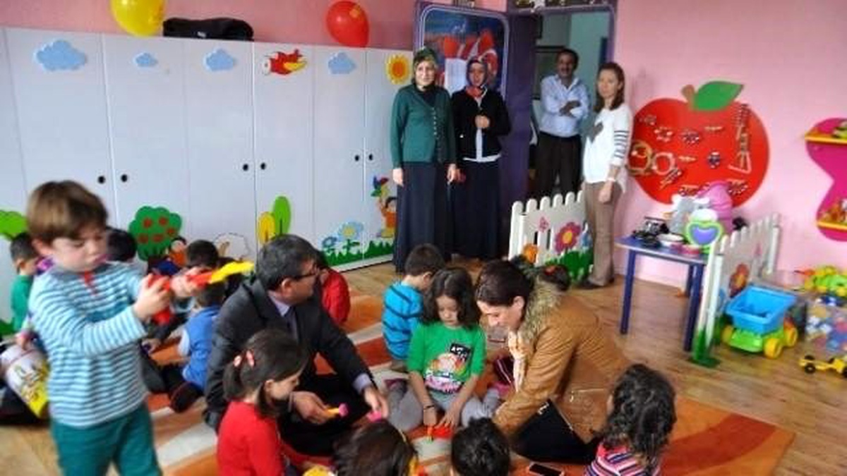 Seydişehir\'de Anaokulu Öğrencilerinin Yeni Sınıf Mutluluğu
