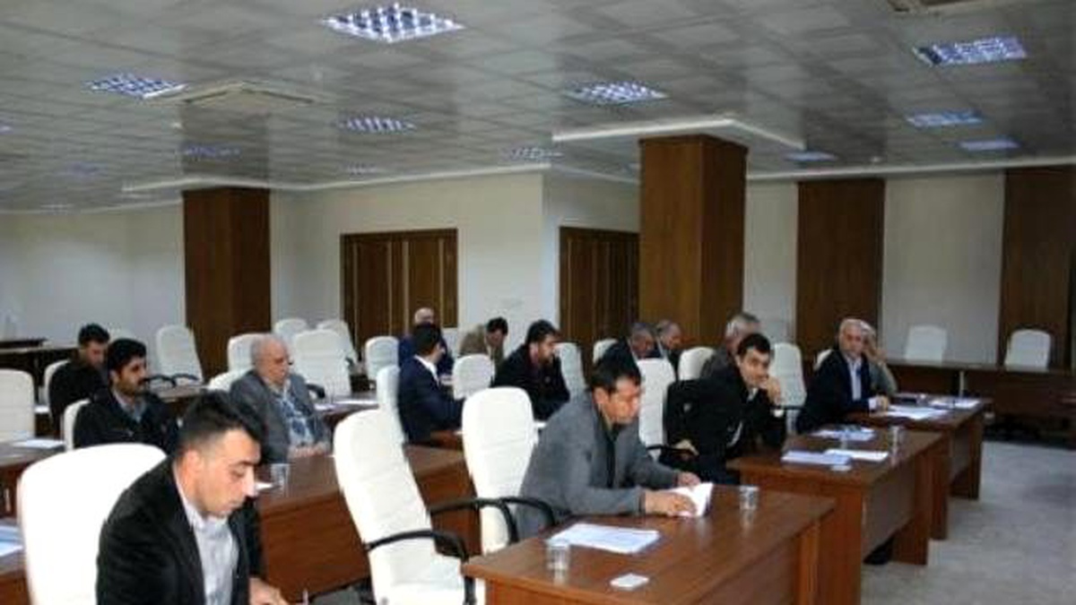 Siirt Belediye Meclisinin Kasım Toplantısı