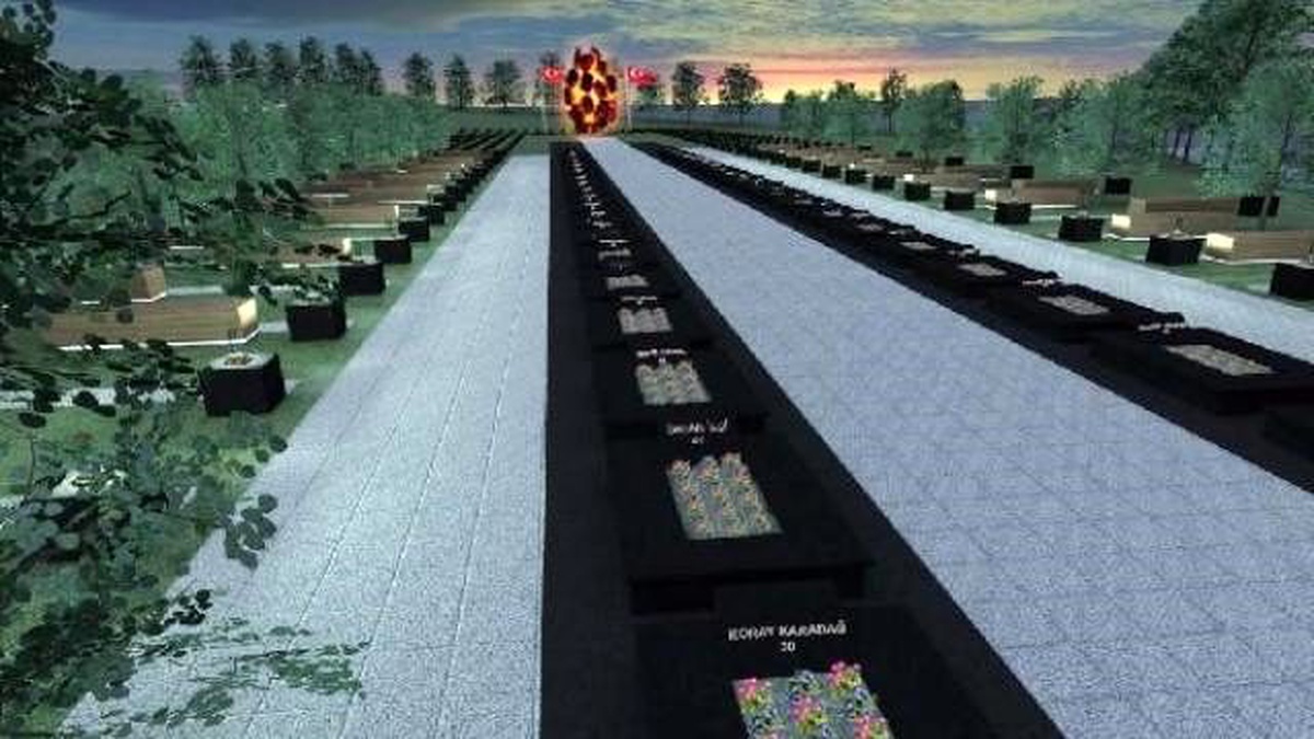 Soma\'da Maden Şehitlerine Anıtmezar Yapılıyor