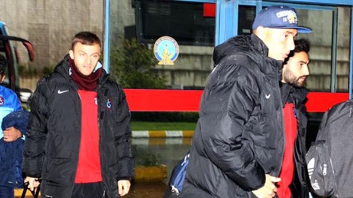 Trabzonspor, Belçika\'ya Gitti