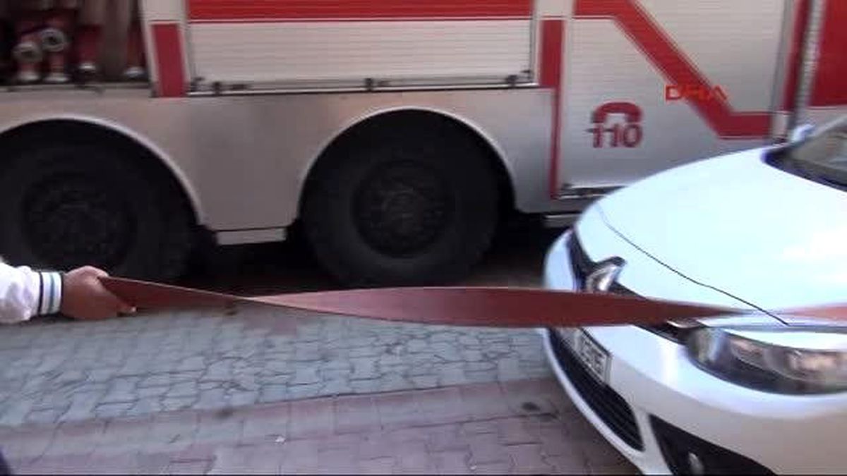 Yangın Çıktı, Mahalleli Seferber Oldu