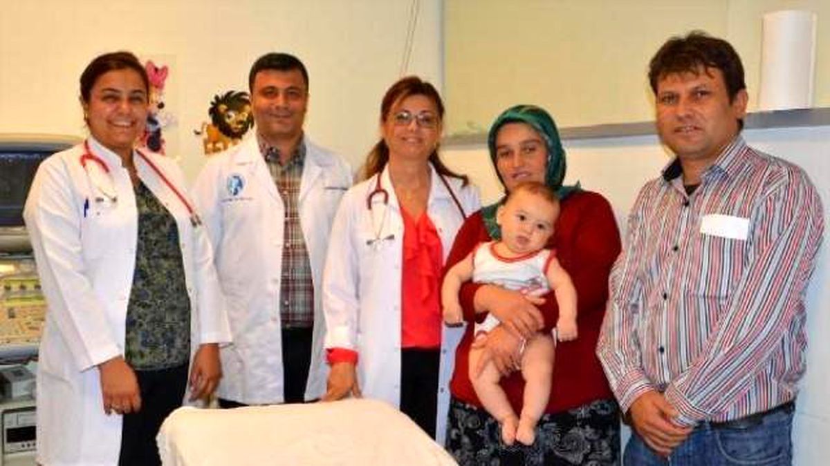 5 Aylık Bebeğe Anjiyo Yapıldı