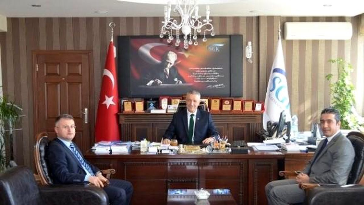 Aksaray İdare Mahkemesi Başkanından SGK\'ya Ziyaret