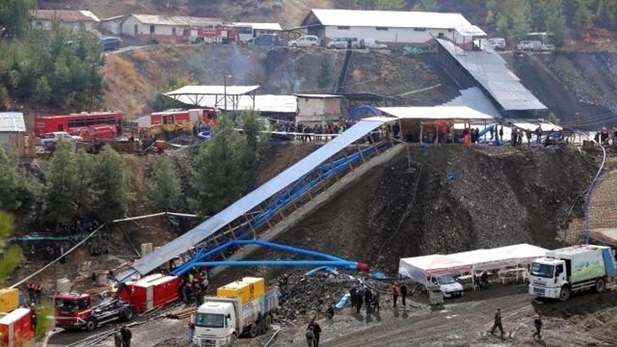 Ermenek\'te Kömür Ocağında İşçilerin Mahsur Kalması