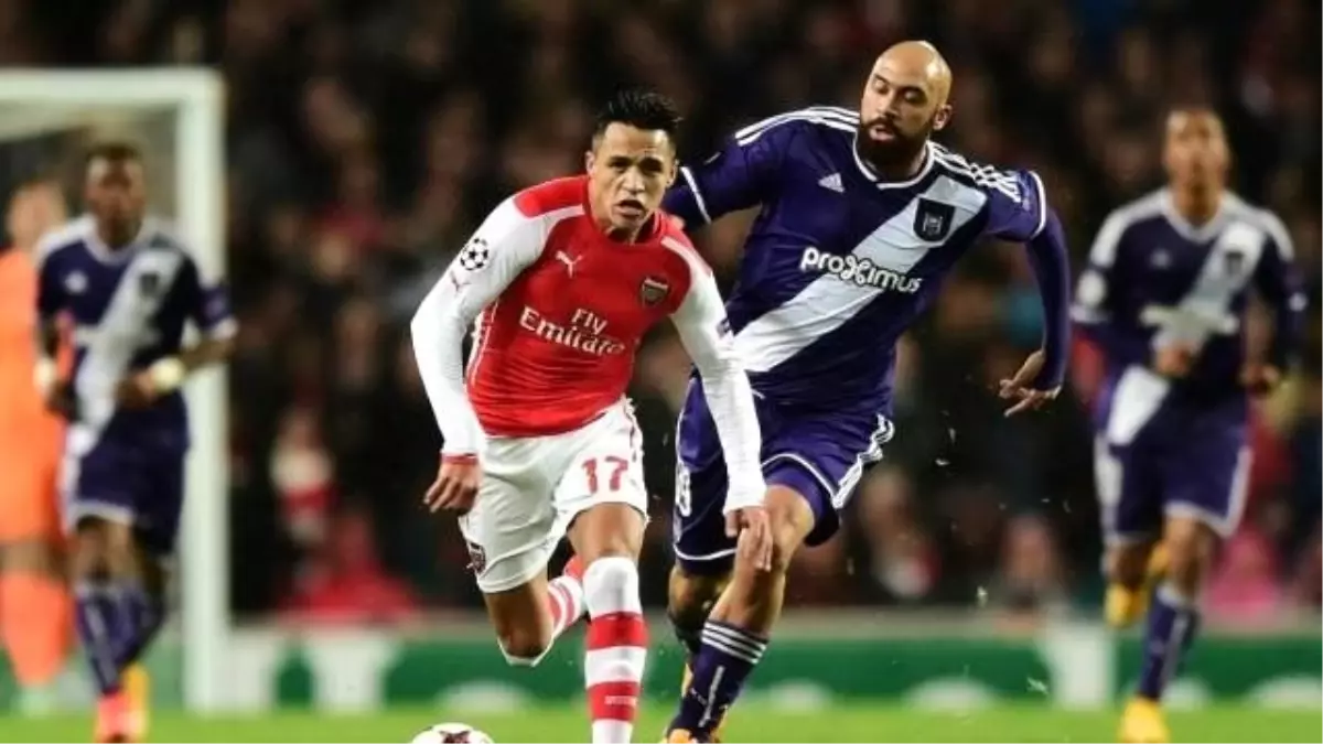 Arsenal, Anderlecht ile 3-3 Berabere Kaldı