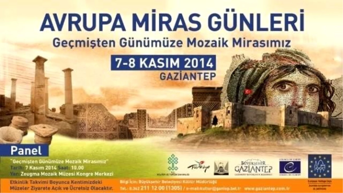 Gaziantep\'te "Avrupa Miras Günleri" Paneli Düzenlenecek