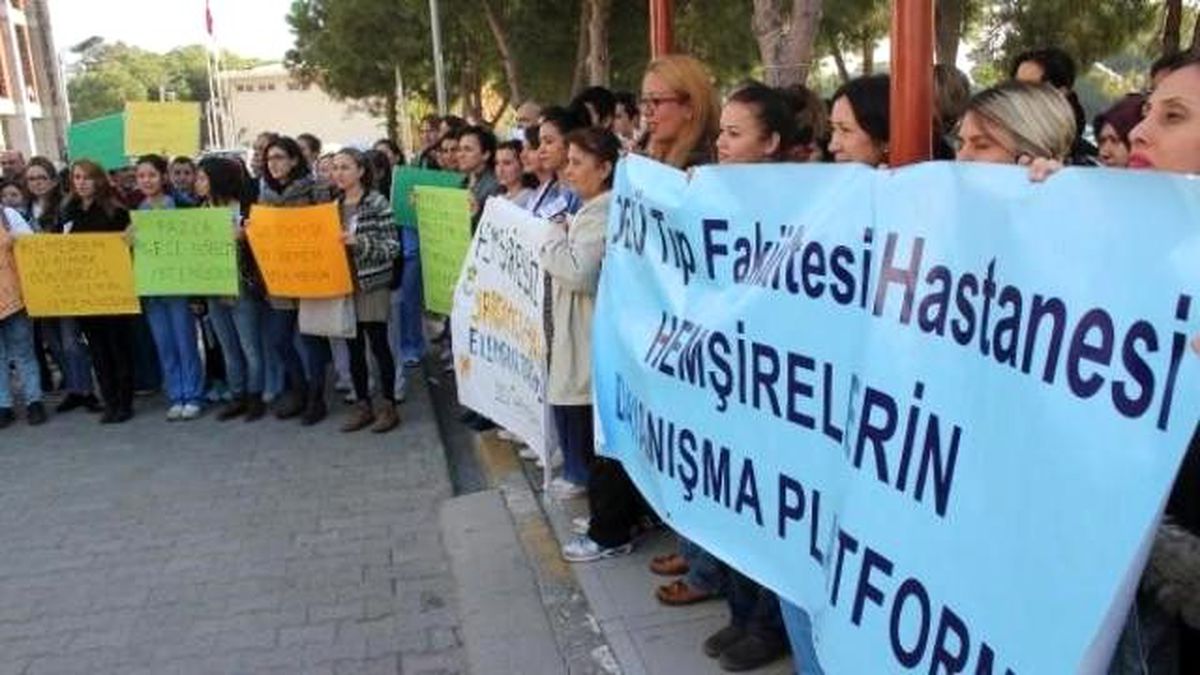 Hemşirelerden Çalışma Koşullarına İsyan