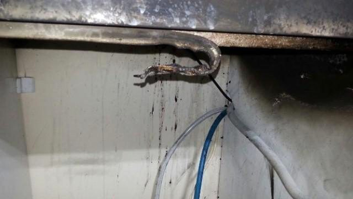 Kaçak Yapan Tüp Bomba Gibi Patladı