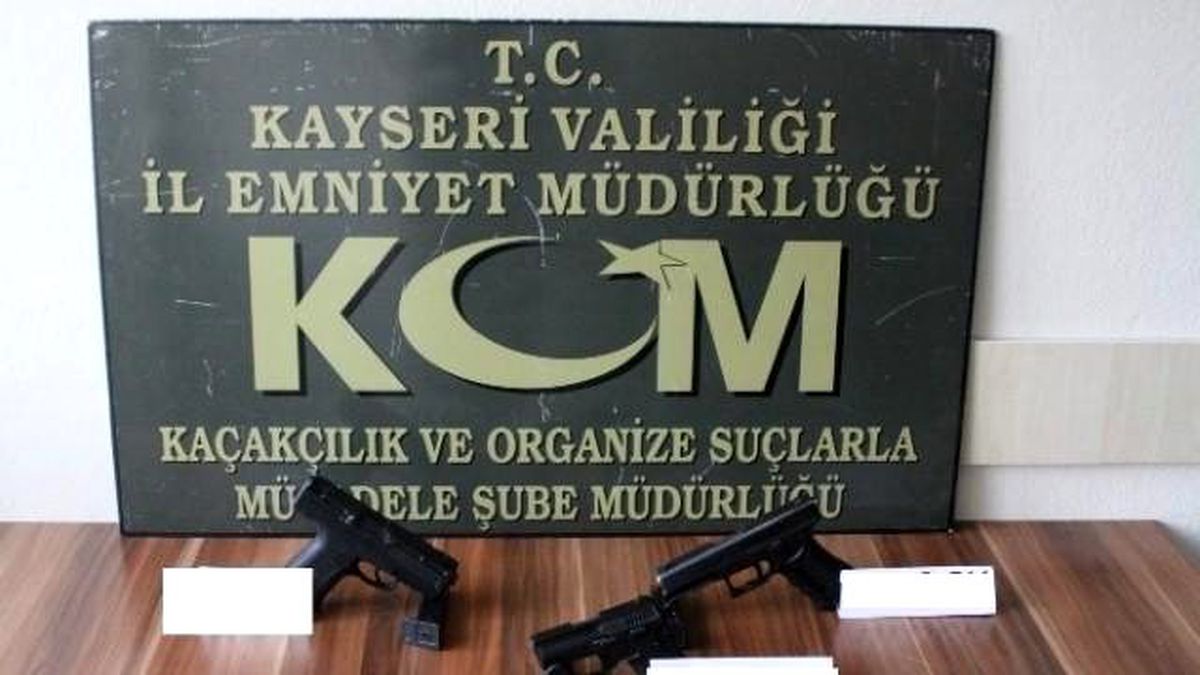 Kayseri\'de Tabanca Operasyonu