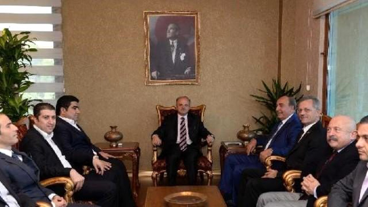 Mersin İdmanyurdu Yönetiminden Valiye Ziyaret