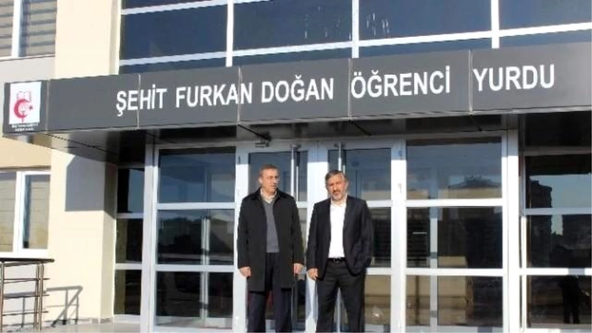 Şehit Furkan Doğan Öğrenci Yurdu Konforu ve Verdiği Hizmet ile Dikkat Çekiyor